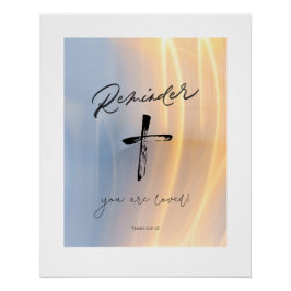 Pôster Você é amada poster