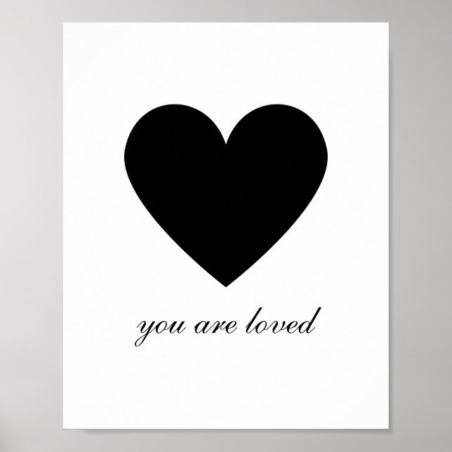 Poster Você é Amado Moderno  (Frente)