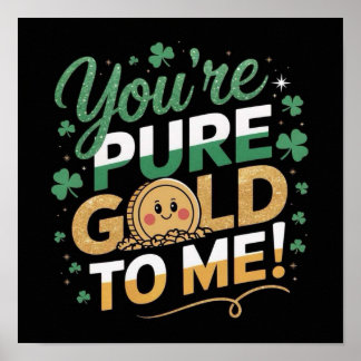 Poster Você é DOURADO comigo!