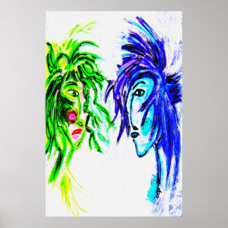 Pôster você e eu 24x36