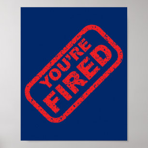 Poster Você é Fired Impeachment Party