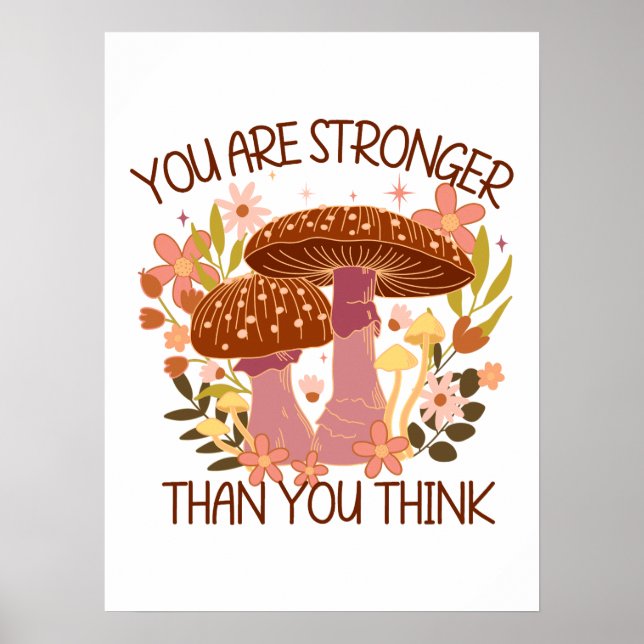 Poster Você É Mais Forte Do Que Acha (Frente)