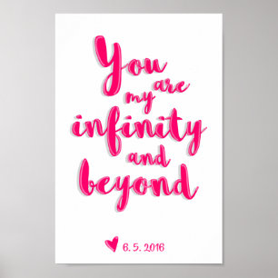 Poster Você é meu Infinito e Além