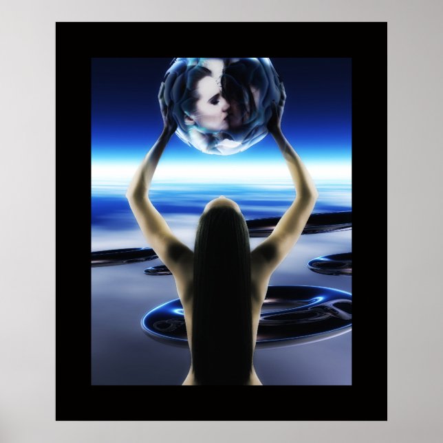 Pôster você é meu mundo (Frente)