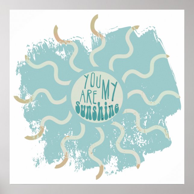 Pôster Você É Meu Sol (Frente)