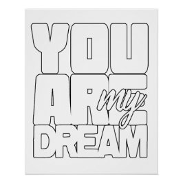 Pôster Você é meu sonho