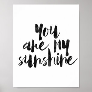 Pôster Você é minha luz do sol