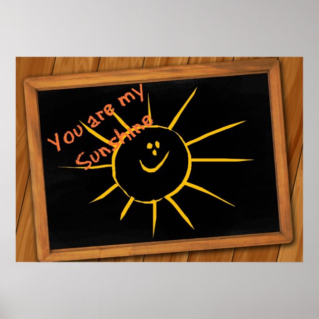 Pôster Você é o meu sol (Frente)
