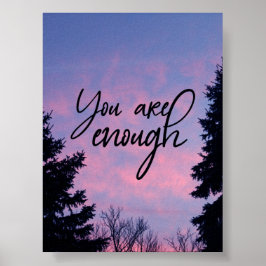 Poster Você é o suficiente