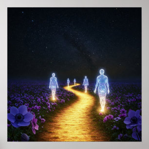 Poster Você é um dentro de Espírito, um corpo não vice ve