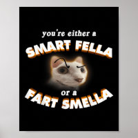 Você É Um Gato Esperto Ou Um Fart Smella Meme