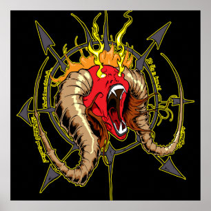 Pôster Você é vida nas chamas