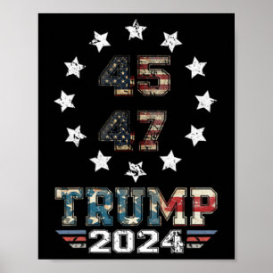 Poster Você Errou Duas Vezes Western Trump Cowboy Trump 2