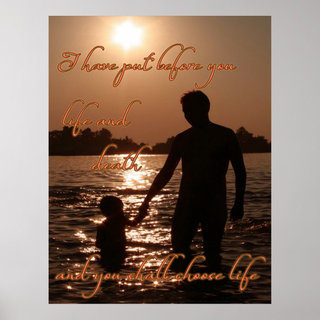 Pôster Você Escolherá A Vida (Frente)