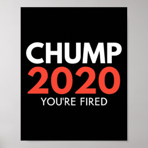 Poster Você está demitido - Perdedor da eleição do Trump