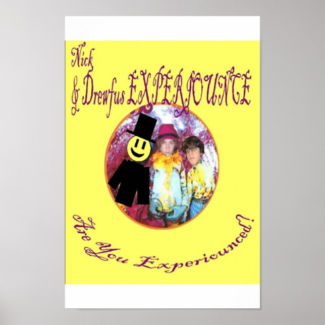 Poster Você Está Experimentado? (Frente)