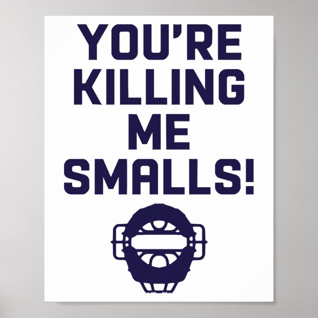 Poster Você está me matando, Smalls!  (Frente)