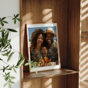 Poster Você & Eu   Foto Personalizada de Casal