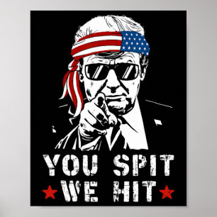 Poster Você Grita Que Atingimos O Vintage Trump Se Eles G