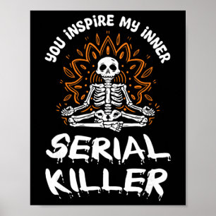 Poster Você Inspira Meu Assassino Serial Interior Sala de