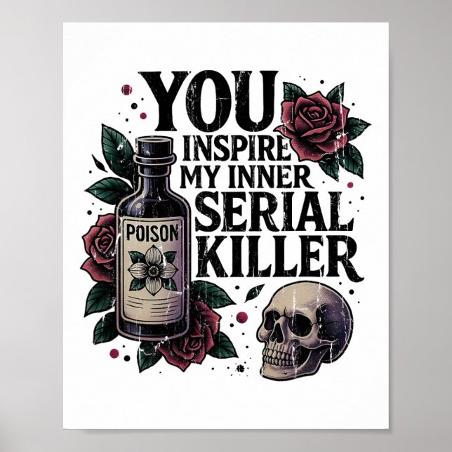 Poster Você Inspira Meu Assassino serial interno2 (Frente)