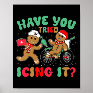 Poster Você Já Tentou Passar Gelado No Natal Biscoito De