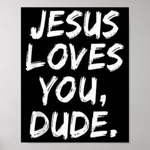 Poster Você, Jesus Te Ama Cristão Crente Fé Deus