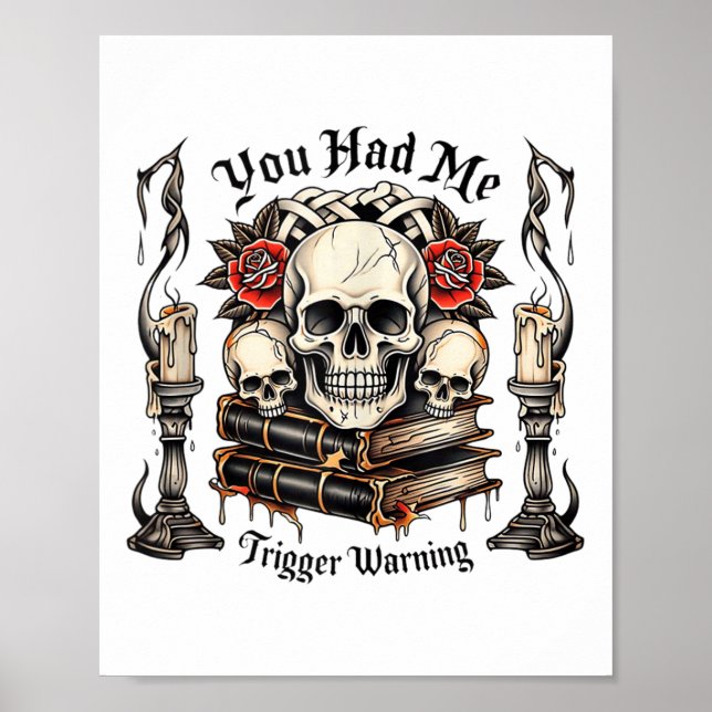 Poster Você Me Teve No Ataque Do Acionador, Clube Do Livr (Frente)