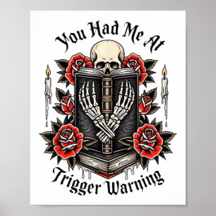 Poster Você Me Teve No Ataque Do Acionador, Clube Do Livr