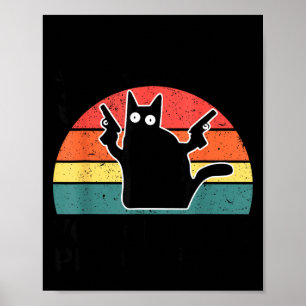 Poster Você Mexe Com O Meow Meow Você Leva Este Peow Peow