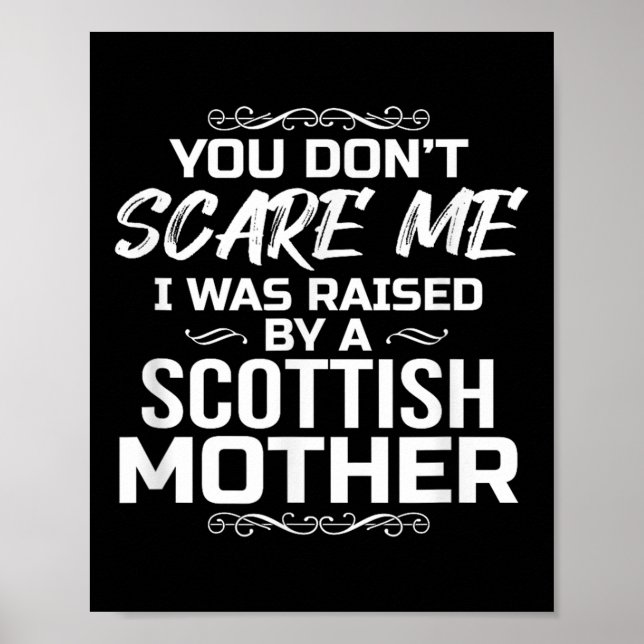 Poster Você não é eu que fui criada por uma mãe escocesa (Frente)