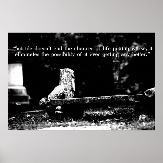 Pôster Você não está sozinho/poster de suporte (Frente)