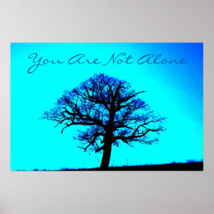 Pôster Você não está sozinho/poster de suporte