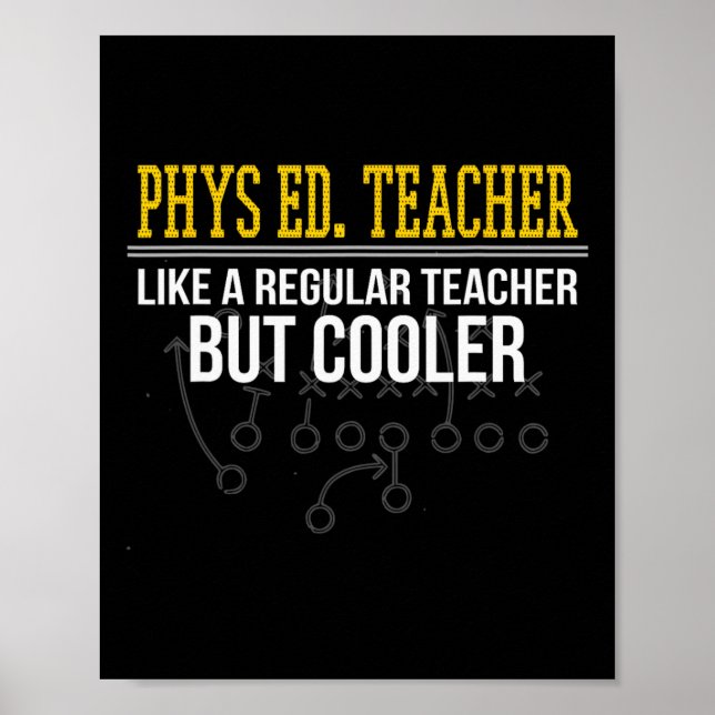 Poster Você não me assusta Eu sou Camisetas de Professore (Frente)