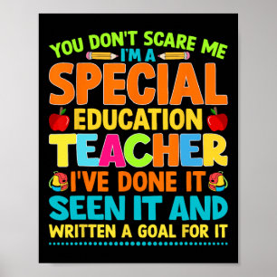 Poster Você Não Me Assusta Eu Sou Um Professor De Educaçã