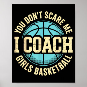 Poster Você Não Me Vê Eu Treino Beisebol Feminino Esporte