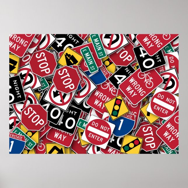 Pôster Você não pode ler os sinais (Frente)