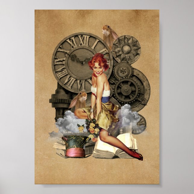 Poster "Você não pode Matar tempo" (Frente)