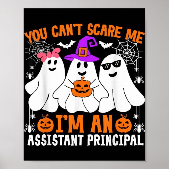 Poster Você Não Pode Me Assustar, Sou Um Chefe Do Hallowe (Frente)