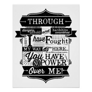 Pôster Você não tem poder sobre mim