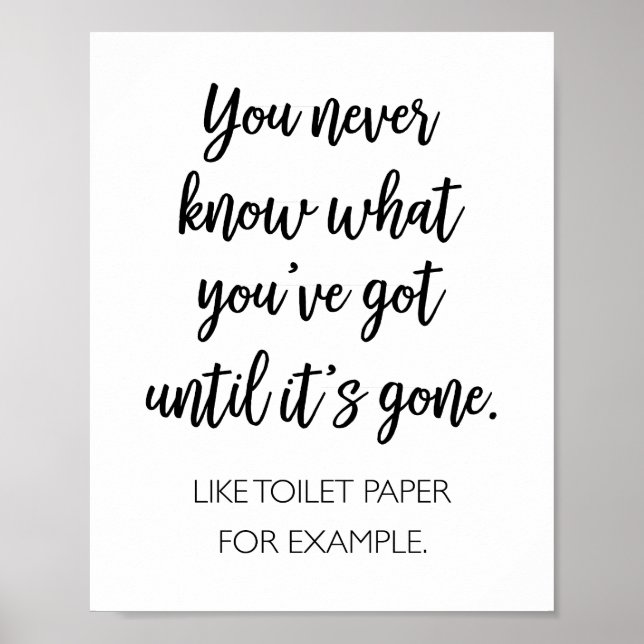 Poster Você Nunca Sabe O Que Você Tem (Frente)