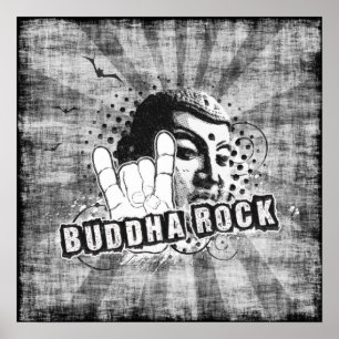 Poster Você pode alcançar NIRVANA através do Rock & Roll!