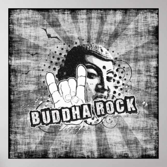 Poster Você pode alcançar NIRVANA através do Rock & Roll! (Frente)