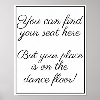 Poster Você pode encontrar seu lugar aqui