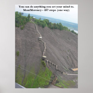 Poster Você pode fazer qualquer coisa que você colocar...