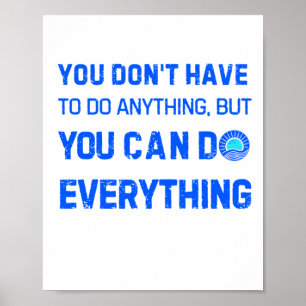 Poster Você Pode Fazer Tudo Dons Engraçados Para Todos St