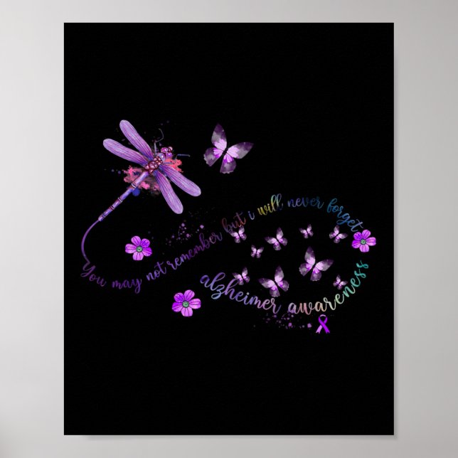 Poster Você pode não se lembrar, mas eu nunca esquecerei  (Frente)