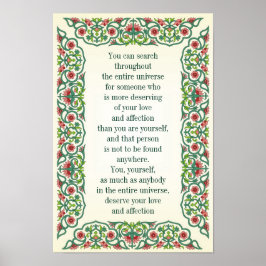 Pôster Você pode procurar por todo o universo