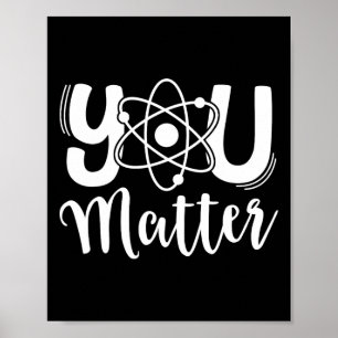 Poster Você Professor de Ciências Problemático Química Bi