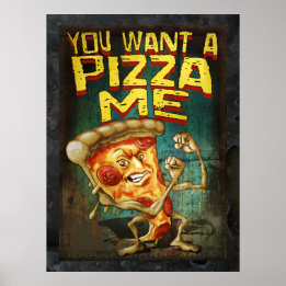 Poster Você quer uma pizza